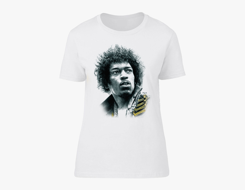Jimi Hendrix T-shirt Ladies - Jimi Hendrix, HD Png Download, Free Download