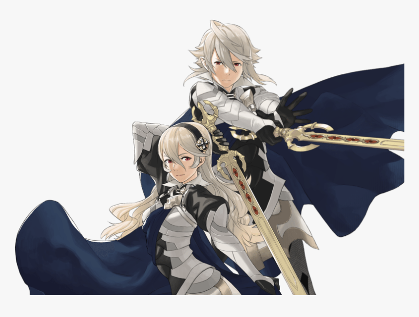 Fire Emblem Fates Corrin Coming To Super Smash Bros - Corrin From Fire Emblem, HD Png Download, Free Download