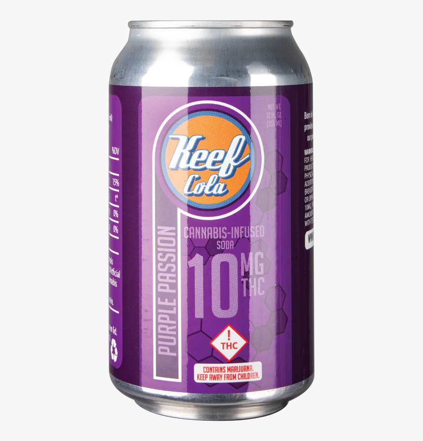 Purple Passion Soda 10mg - Keef Cola Cans, HD Png Download, Free Download