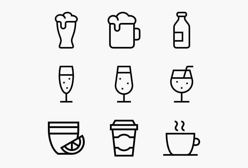 Drinks - Icono Png Ubicacion Biblioteca, Transparent Png, Free Download