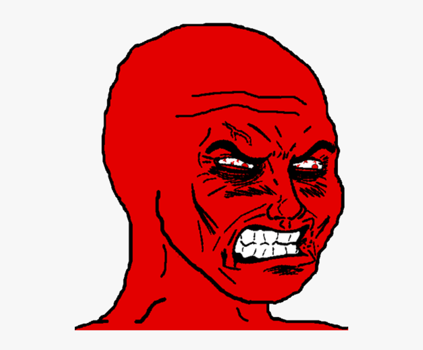 Transparent Wojak Png - Wojak Rage, Png Download, Free Download