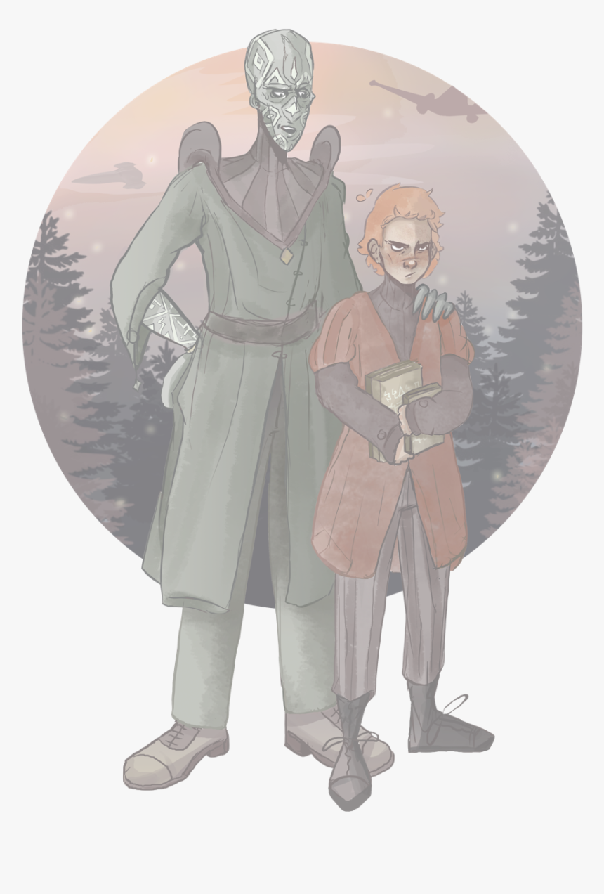 🌙there Are Always Two, Master And Apprentice 🌙 - Darth Plagueis Young Palpatine Fanart, HD Png Download, Free Download