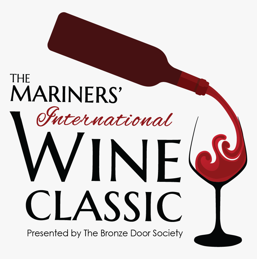 The Mariners’ International Wine Classic Logo - Wine Glass, HD Png Download, Free Download