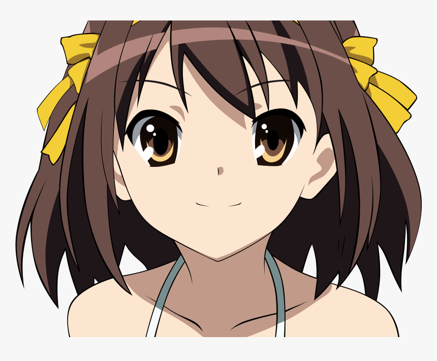 Anime Transparent Gif - Haruhi Suzumiya Transparent Gif, HD Png Download, Free Download