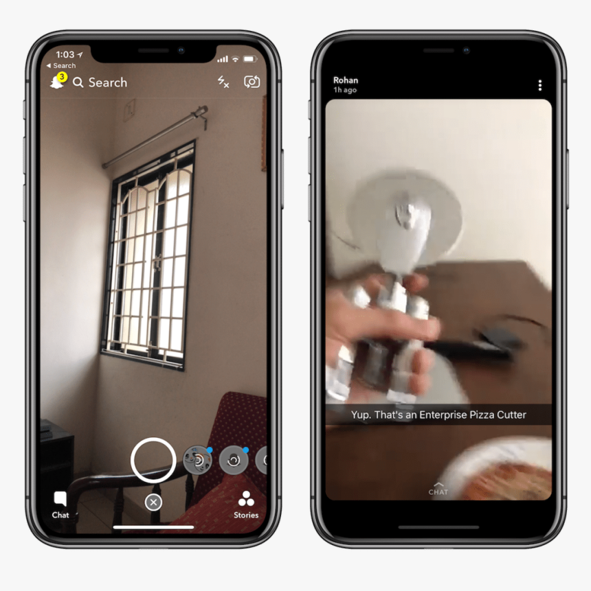 Best Iphone X Apps - Iphone Xs On Snapchat, HD Png Download, Free Download