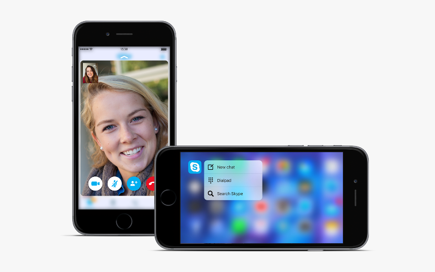 Ipad Splitscreen Maps 6 - Skype Mobile Transparent, HD Png Download, Free Download