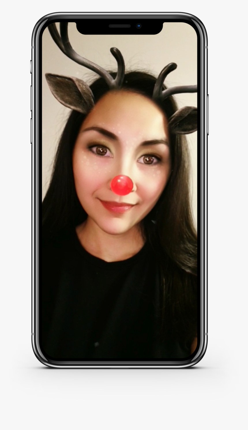 Snapchat Augmentedreality Facelens Joscelynsevier - Iphone, HD Png Download, Free Download