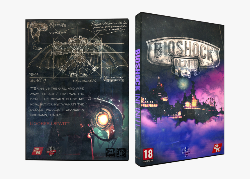 Bioshock Infinite Box Art Cover - Battlecruiser, HD Png Download, Free Download