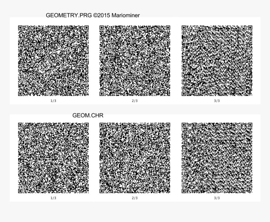 Geometry Dash Ptc Qr Codes Geometry Dash All Sprites Hd Png
