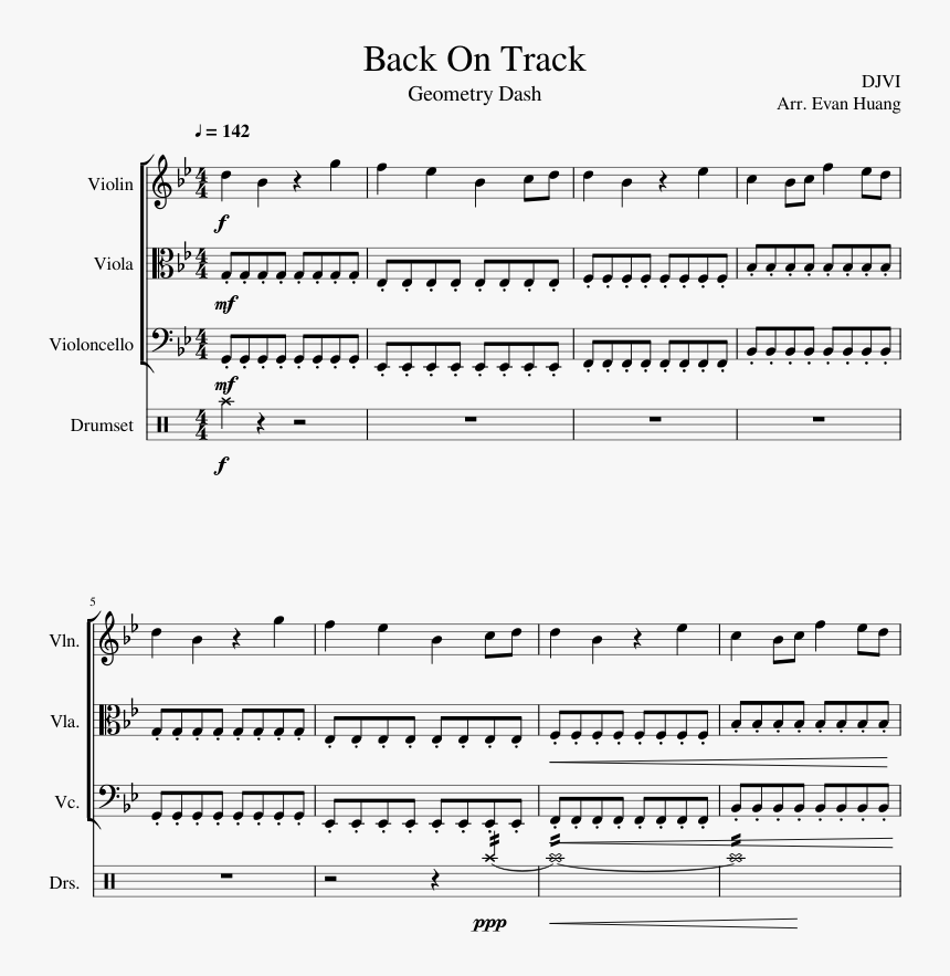 Vivaldi Autumn Sheet Music Pdf, HD Png Download, Free Download