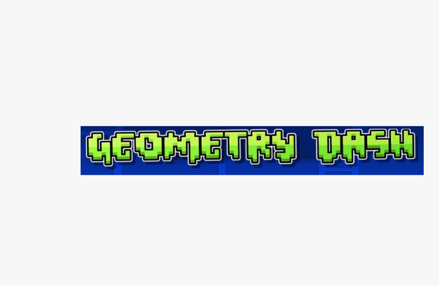 Transparent Geometry Dash Logo Png - Fictional Character, Png Download, Free Download