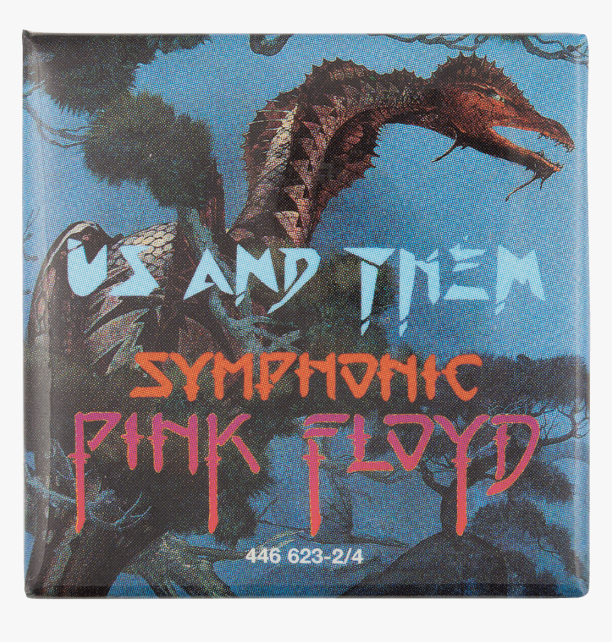 Pink Floyd Us And Them Music Button Museum - Them Symphonic Pink Floyd, HD Png Download, Free Download