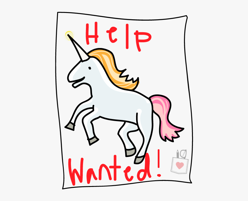 Help Wanted Unicorn, HD Png Download, Free Download