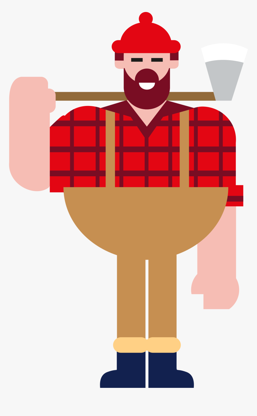 Clip Art Lumberjack Png - Lumberjack Clipart, Transparent Png, Free Download