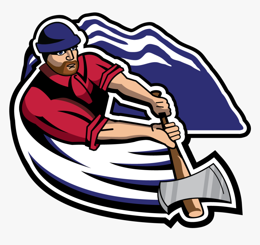 Lumberjack Clipart Drawing - Lumberjacks Baseball Logo, HD Png Download, Free Download