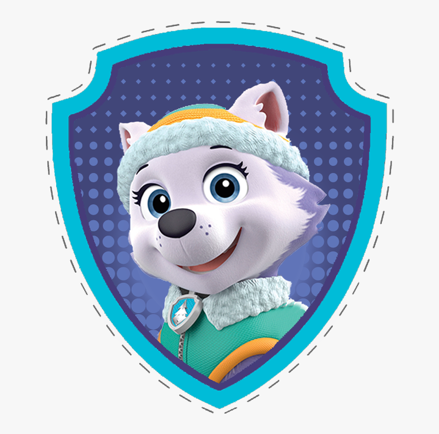 Paw Patrol Everest Cupcake Topper, HD Png Download, Free Download