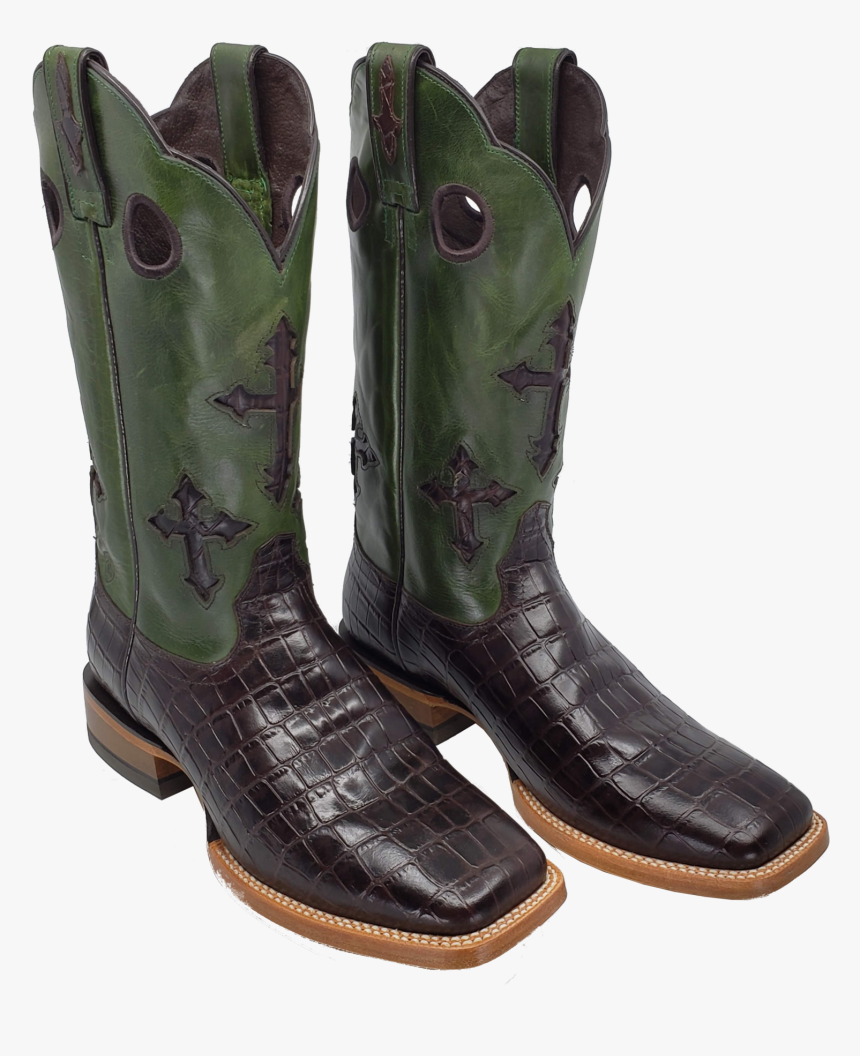 Ariat Ranchero Chocolate Gator Boots - Outdoor Shoe, HD Png Download, Free Download