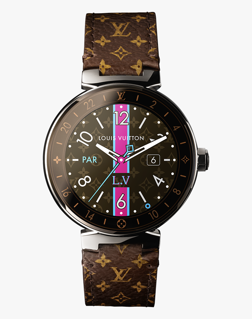 Spytte Dempsey utilfredsstillende Tambour Horizon Connected Watch - Louis Vuitton Tambour Horizon Price, HD  Png Download - kindpng