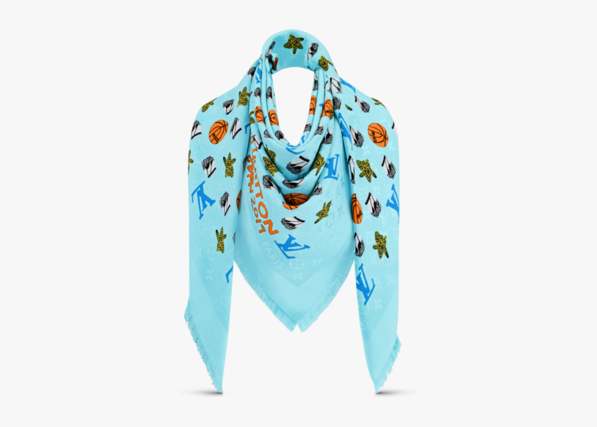 Louis Vuitton - - Jonas Wood X Louis Vuitton Monogram Shawl, HD Png Download, Free Download