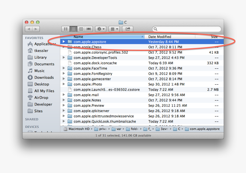 App Store Cache In Os X - Zoom H6 File Structure, HD Png Download, Free Download