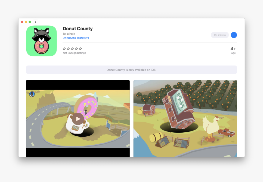 Transparent Available On The App Store Png - Donut County, Png Download, Free Download