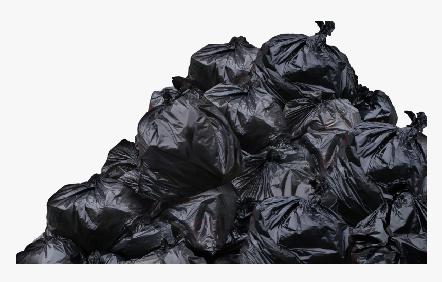 Black Trash Bags Png, Transparent Png, Free Download