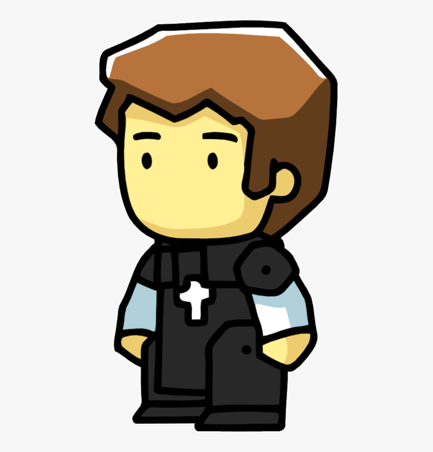 Priest Male - Scribblenauts Priest, HD Png Download, Free Download