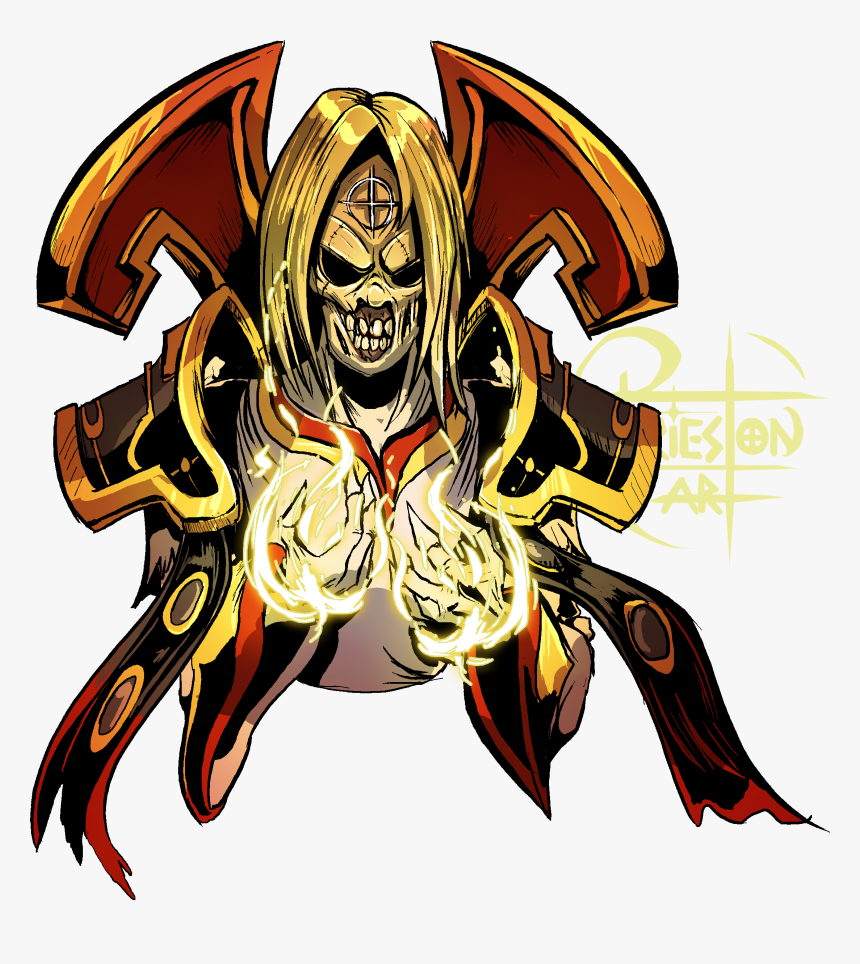 Undead Priest Wow Art, HD Png Download, Free Download