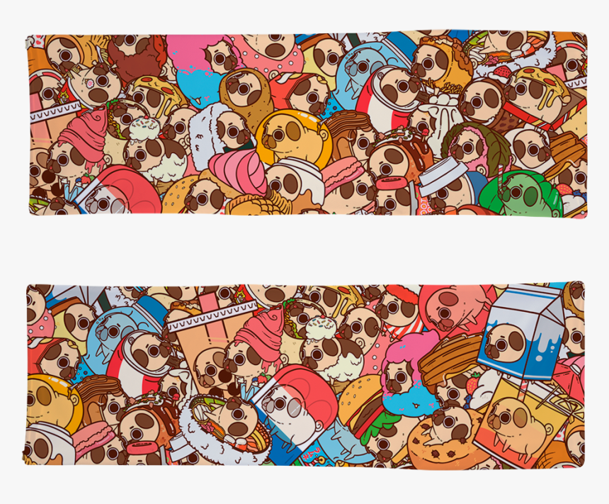 Puglie Wuglie Pile Body Pillow Case - Puglie Pug, HD Png Download, Free Download