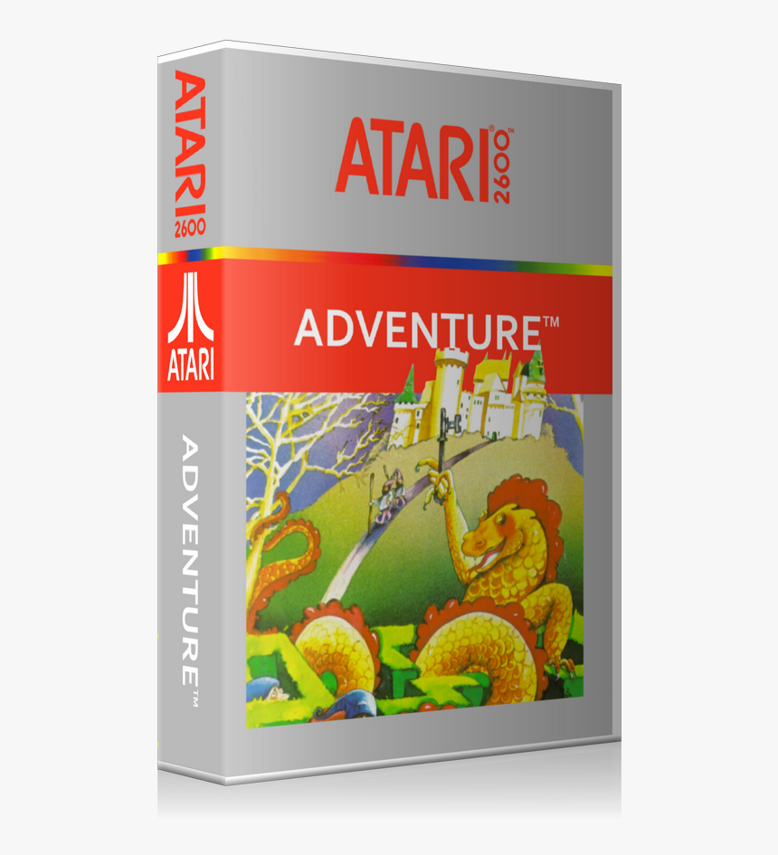 Adventure Atari 2600 Game Cover To Fit A Ugc Style, HD Png Download, Free Download