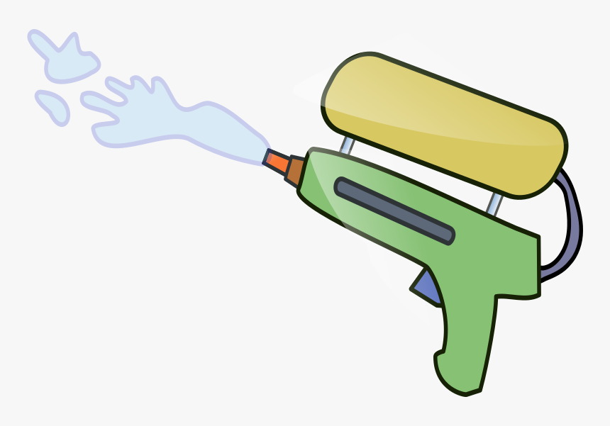 Water Gun Squirt, HD Png Download, Free Download