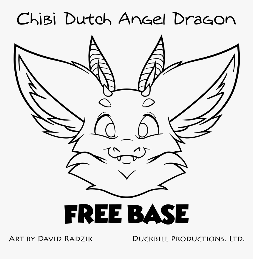 28 Collection Of Angel Dragon Head Drawing, HD Png Download, Free Download