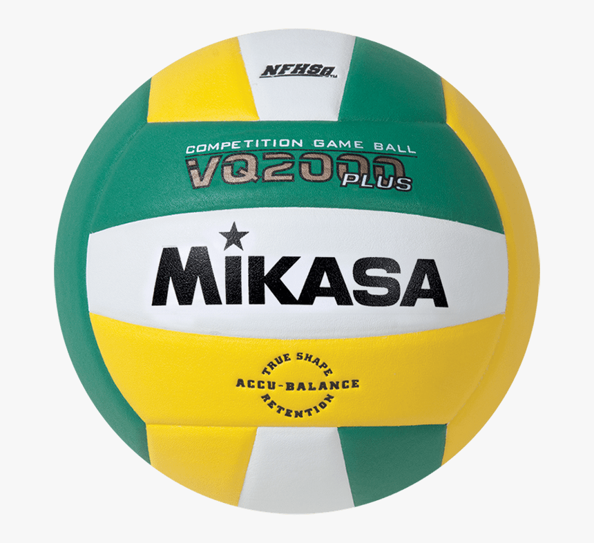 Green And White Volleyball Png, Transparent Png, Free Download