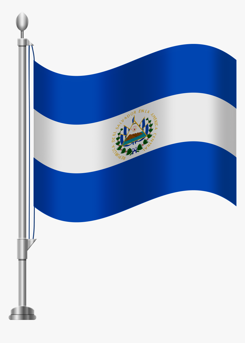 El Salvador Flag Png Clip Art, Transparent Png, Free Download
