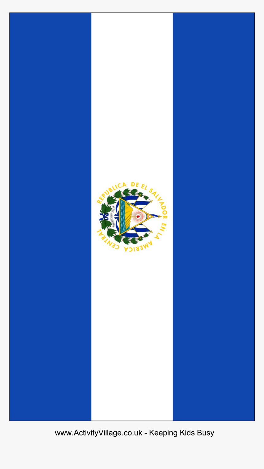 El Salvador Flag Png, Transparent Png, Free Download