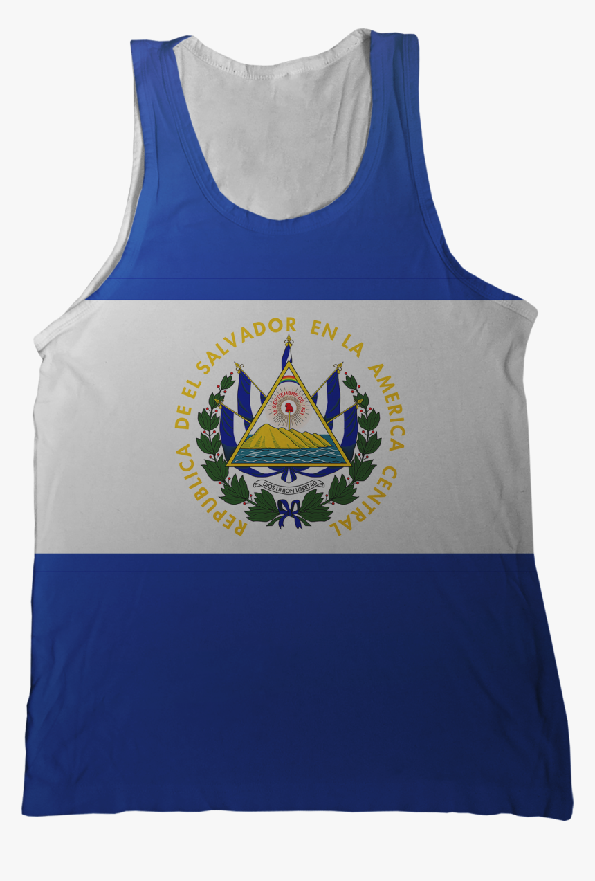 El Salvador Flag Tank Top, HD Png Download, Free Download