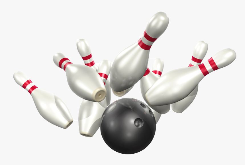 Ten-pin Bowling Strike Bowling Pin Clip Art, HD Png Download, Free Download