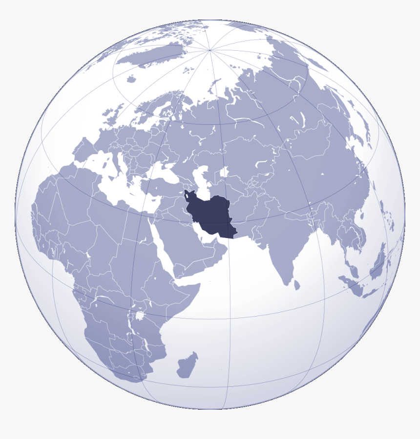 Where Is Iran Located Large Map, HD Png Download, Free Download