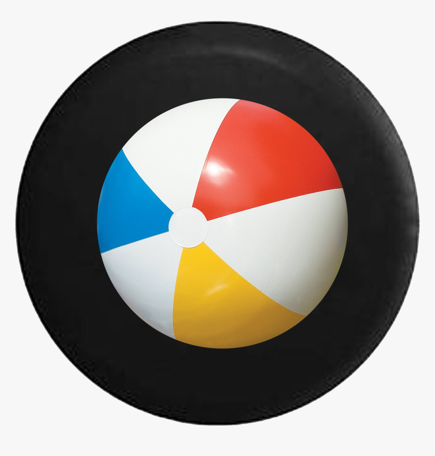 Jeep Liberty Spare Tire Cover With Beach Ball Print, HD Png Download, Free Download