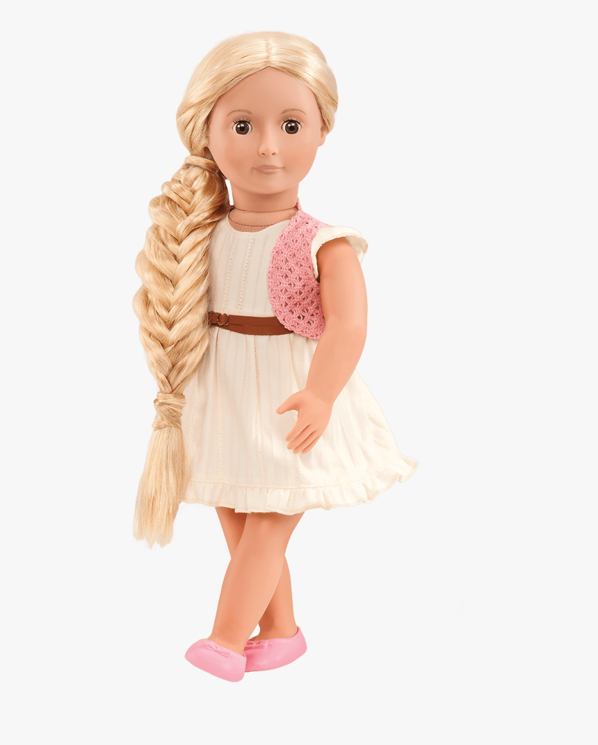 Our Generation Dolls Phoebe Blonde Hair Grow Doll ,, HD Png Download, Free Download