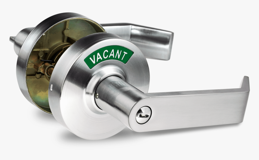 1 Commercial Grade Privacy Indicator Lock And Lever, HD Png Download, Free Download