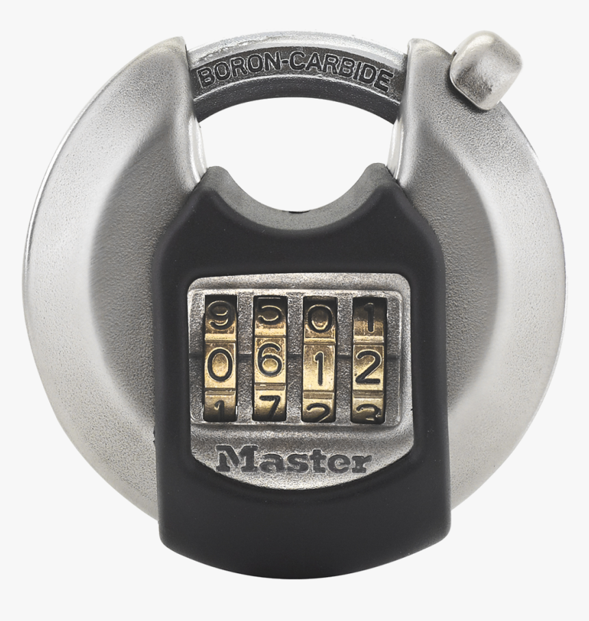 Master Lock Excell Discus Combination Padlock, HD Png Download, Free Download