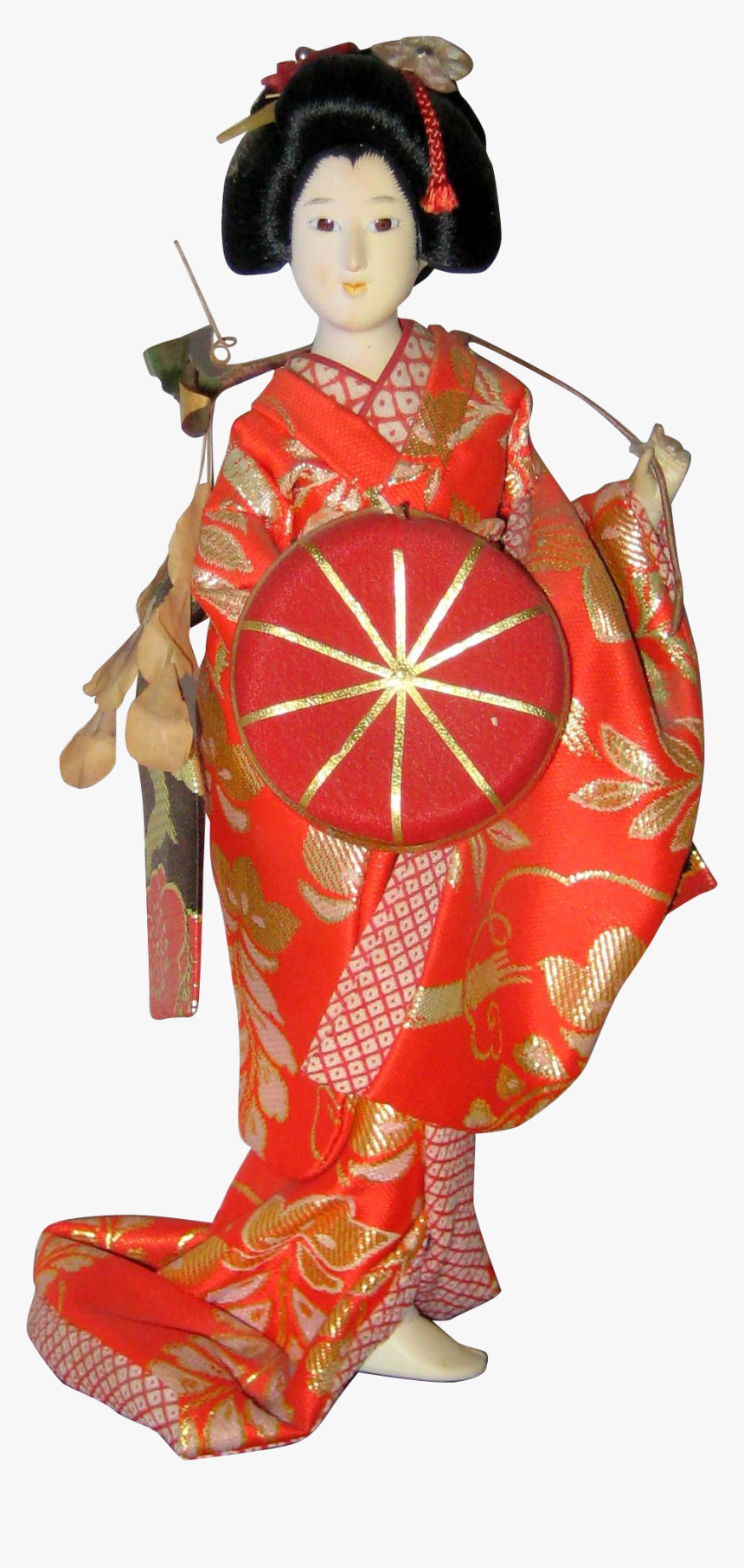 Japanese Doll Png Pic, Transparent Png, Free Download