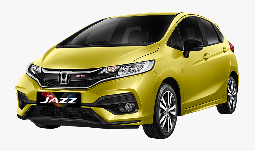 Honda Jazz Rs Yellow 2018 , Png Download, Transparent Png, Free Download