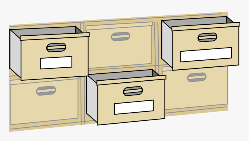 Drawing File Filing Cabinet, HD Png Download, Free Download