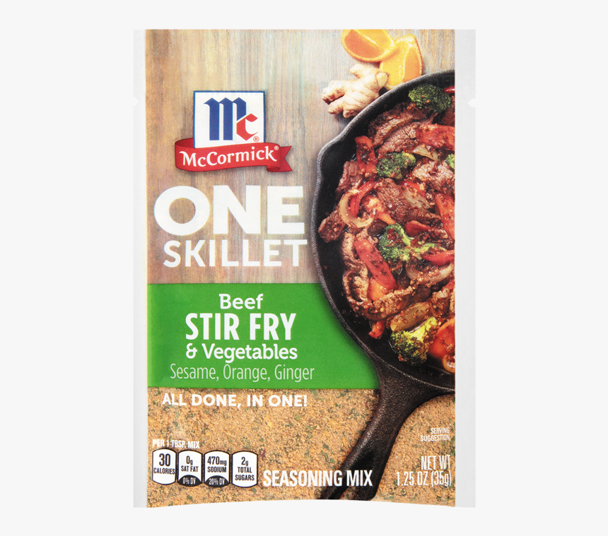 Mccormick One Skillet Beef Stir Fry & Vegetables, HD Png Download, Free Download