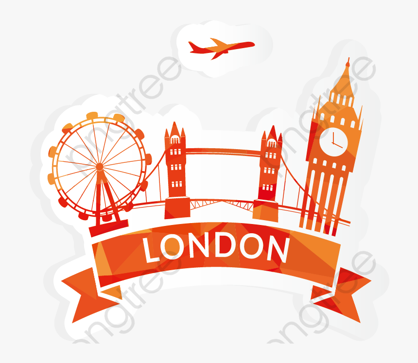 London Travel Element Vector, London Vector, Travel, HD Png Download, Free Download