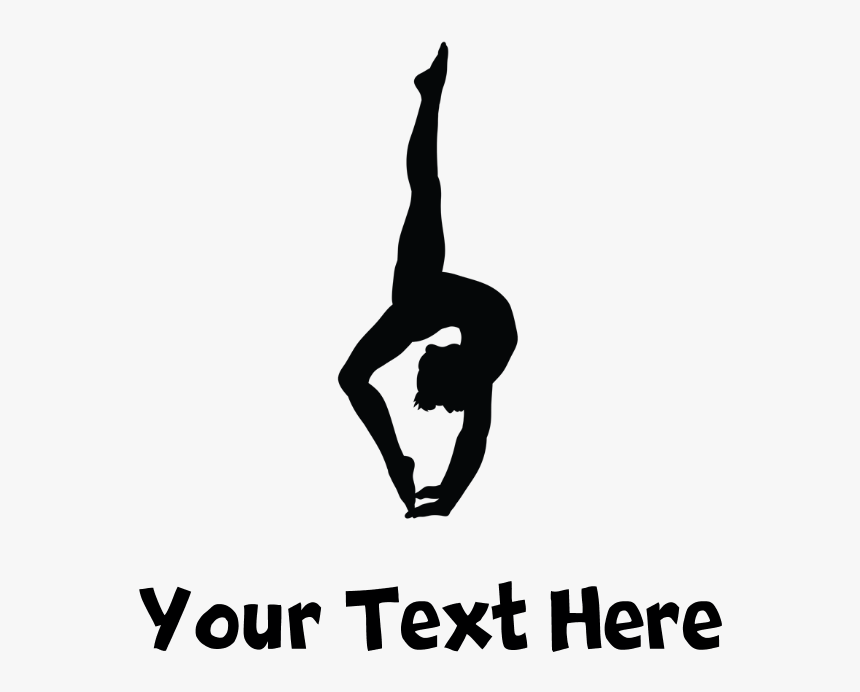 Gymnast Silhouette Boxer Shorts, HD Png Download, Free Download