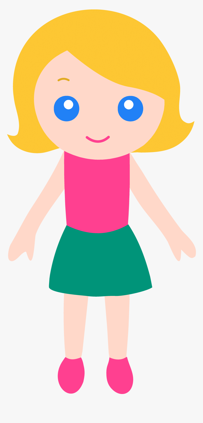 Gymnast Clipart Blonde, HD Png Download, Free Download