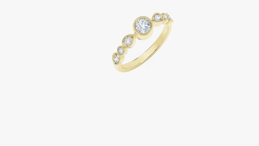 Fmt3100 Forevermark Tribute Collection Womens 18k Yellow, HD Png Download, Free Download
